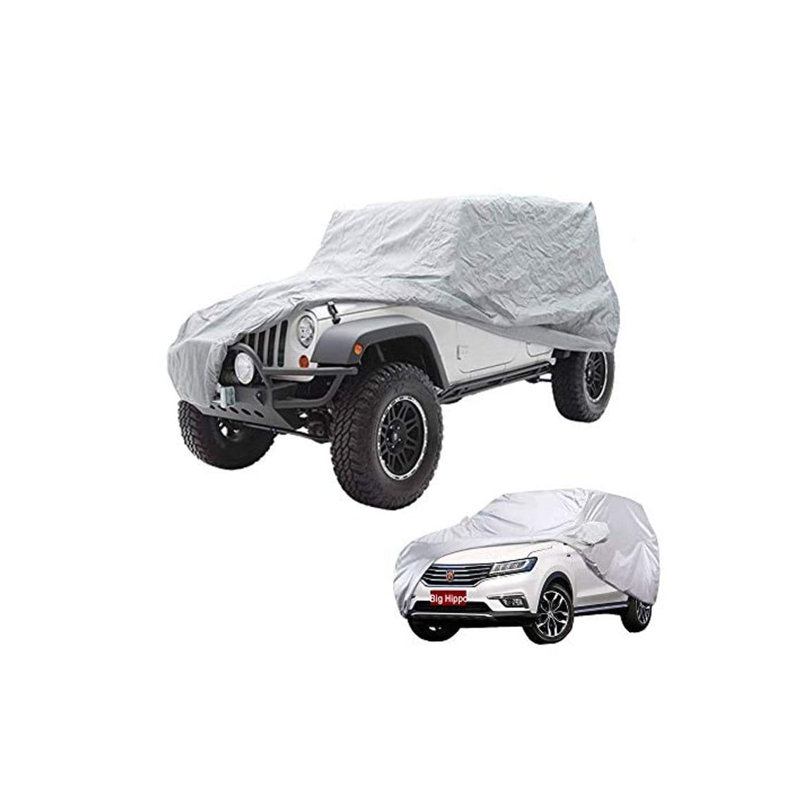 Producto Big Ant Funda de Coche, Exterior Cubierta de Coche para Jeep Wrangler