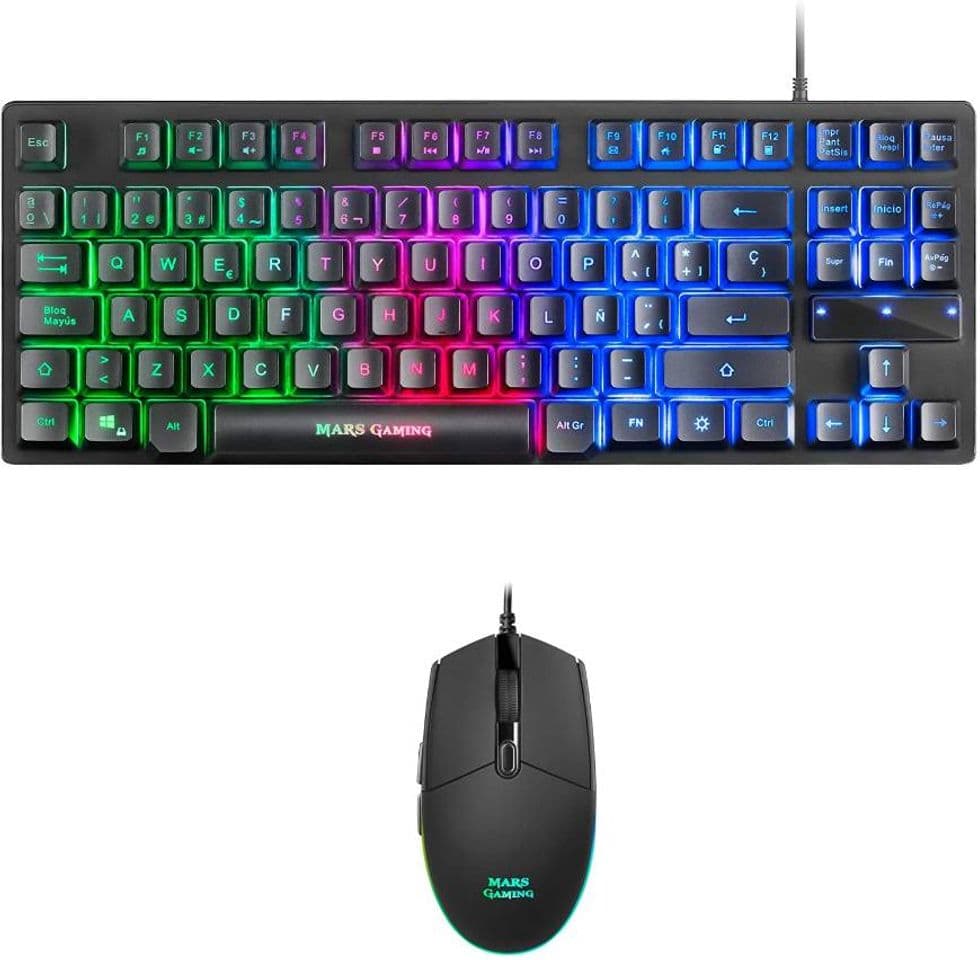 Moda Teclado y mause gamers 