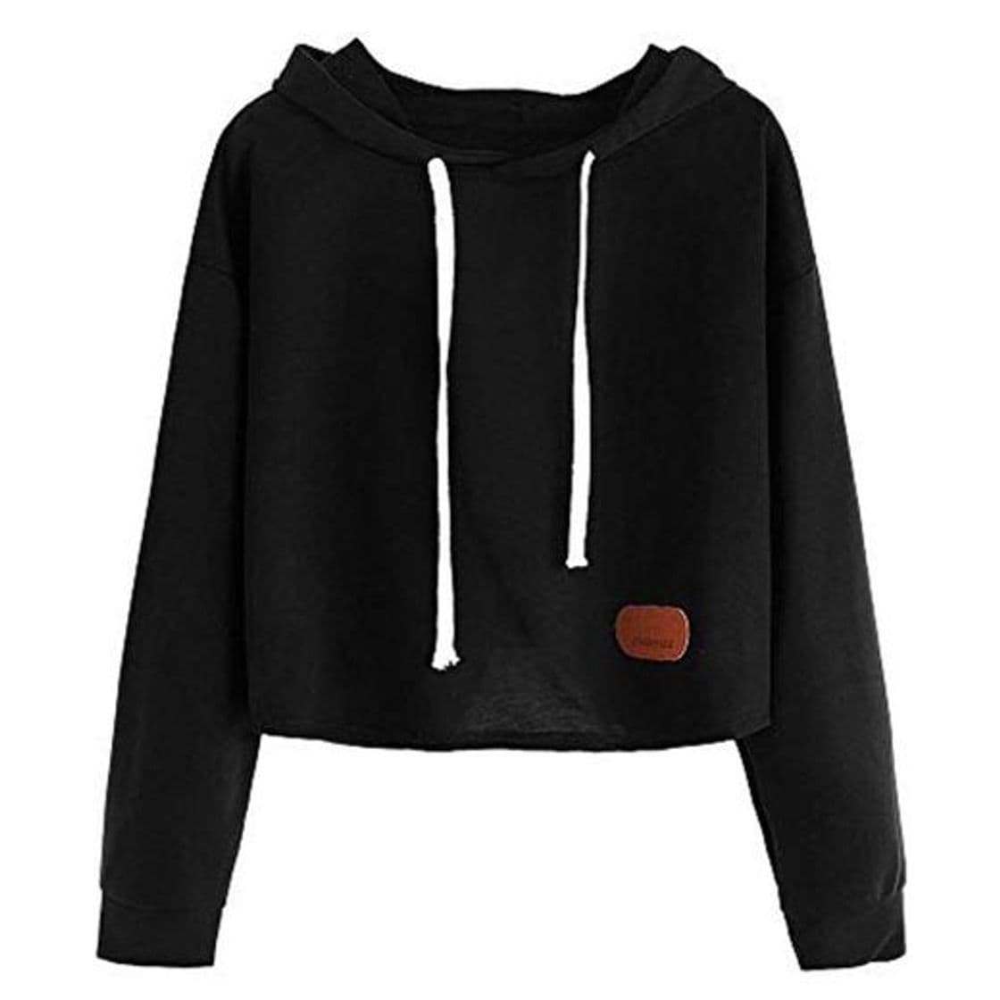 Fashion ZJSWCP Sudadera Casual Mujeres de Manga Larga Carta de impresión Patchwork con