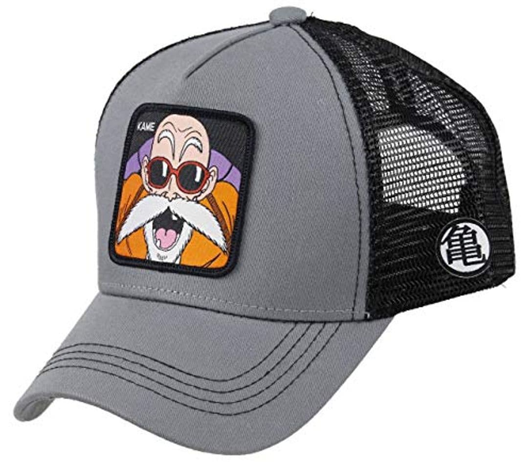 Moda Collabs Gorra Dragon Ball Z Kame Trucker Gris OSFA