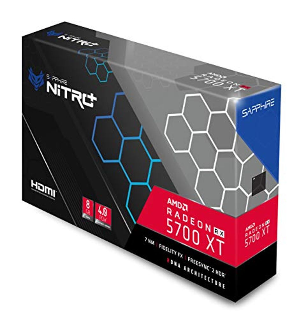 Electrónica Tarjeta Nitro+ Radeon RX 5700 XT 8G GDDR6 Dual HDMI/Dual DP OC