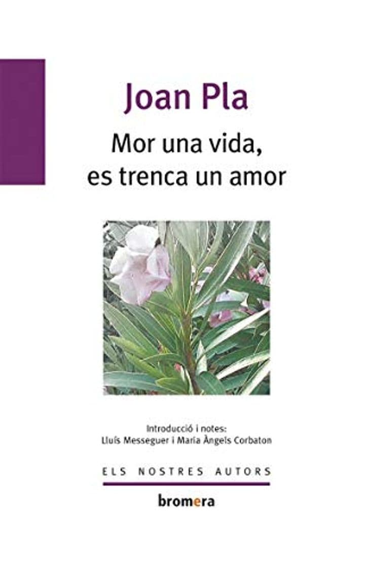 Libro Mor una vida, es trenca un amor