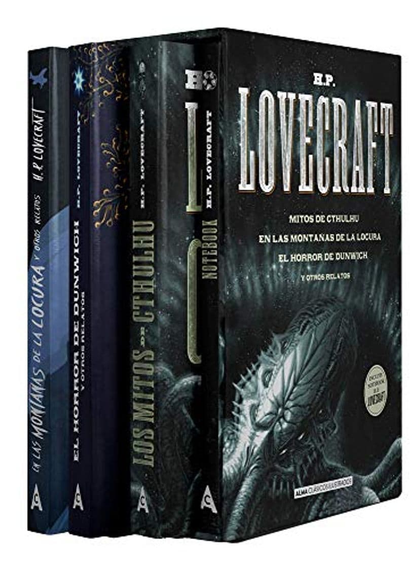 Libro Estuche - H.P. Lovecraft: mejores títulos