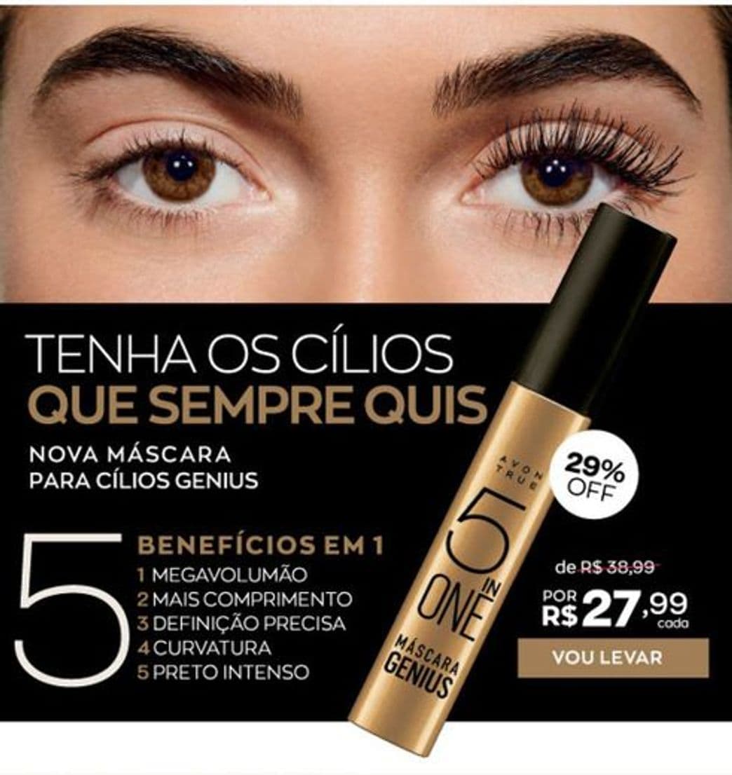 Moda Máscara para Cílios Genius Multibenefícios 7ml

