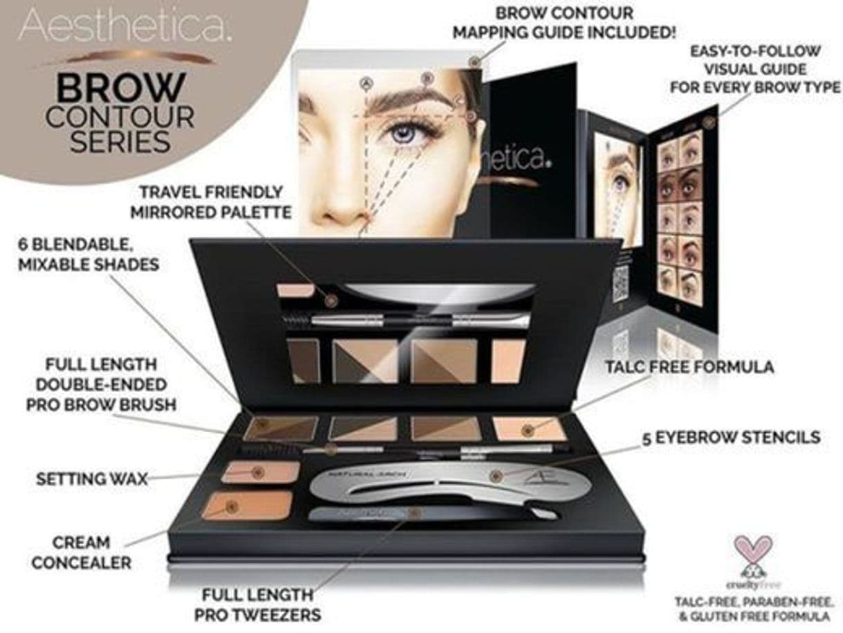 Fashion Aesthetica Cosmetics 16 Piece Contouring