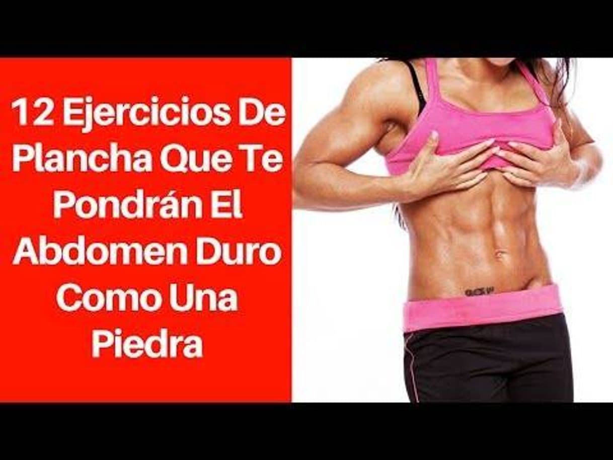 Moda 12 Ejercicios De Plancha Que Te Pondrán El Abdomen Duro Como ...