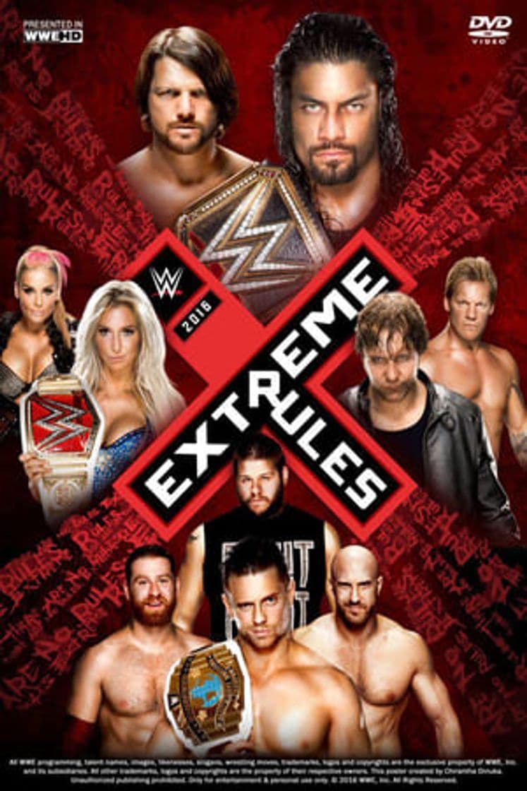 Película WWE Extreme Rules 2016