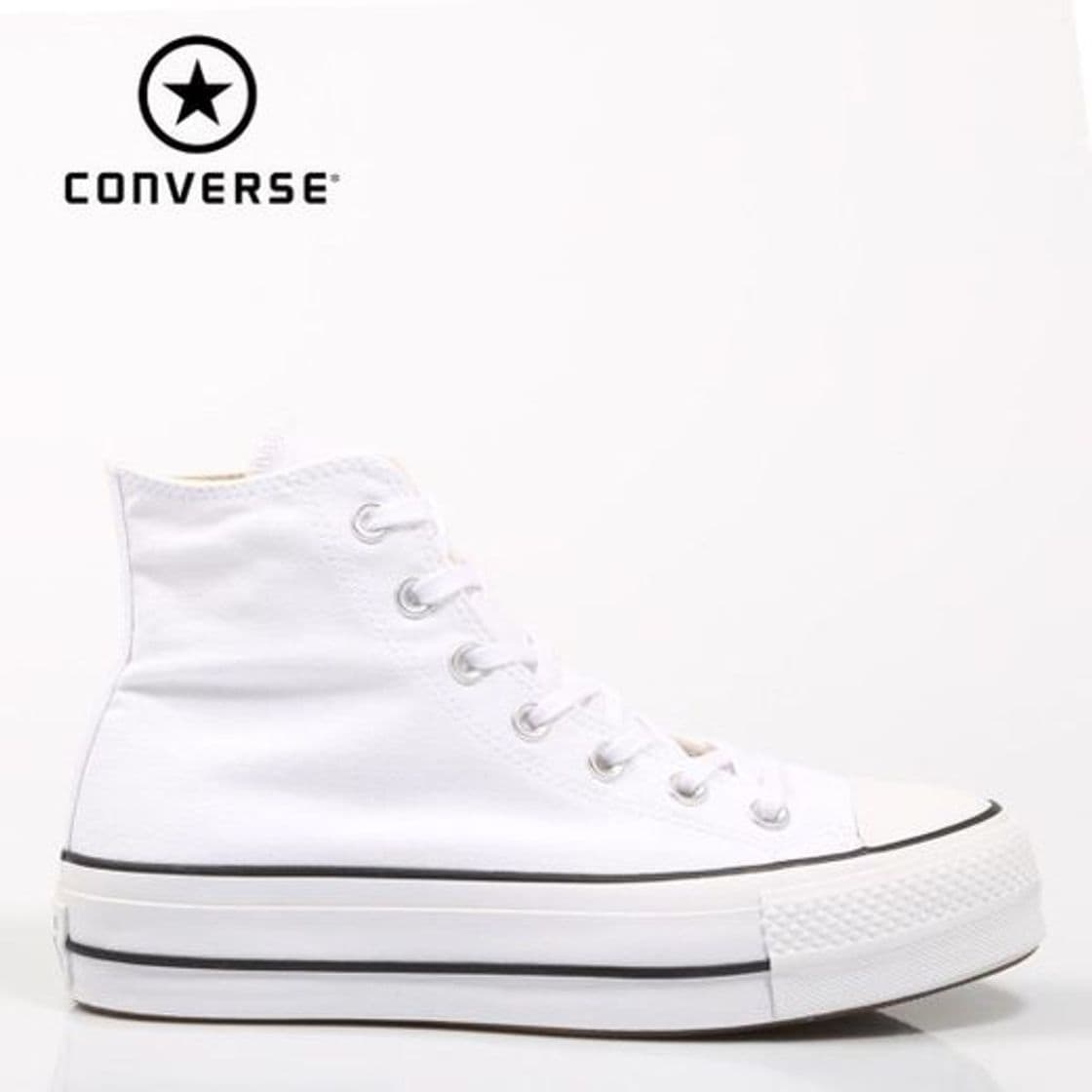 Producto Converse Chuck Taylor CTAS Lift Hi, Zapatillas para Mujer, Negro