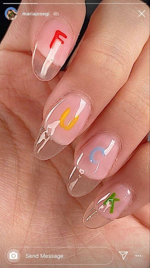 Fashion Uñas al estilo de majo 