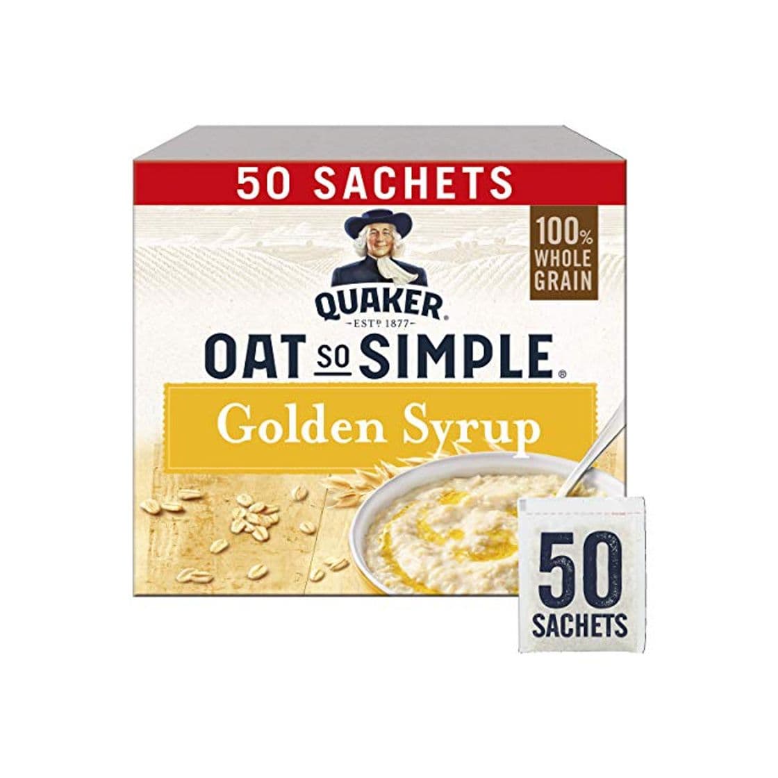 Producto Quaker Oat So Simple Golden Syrup Gachas de avena