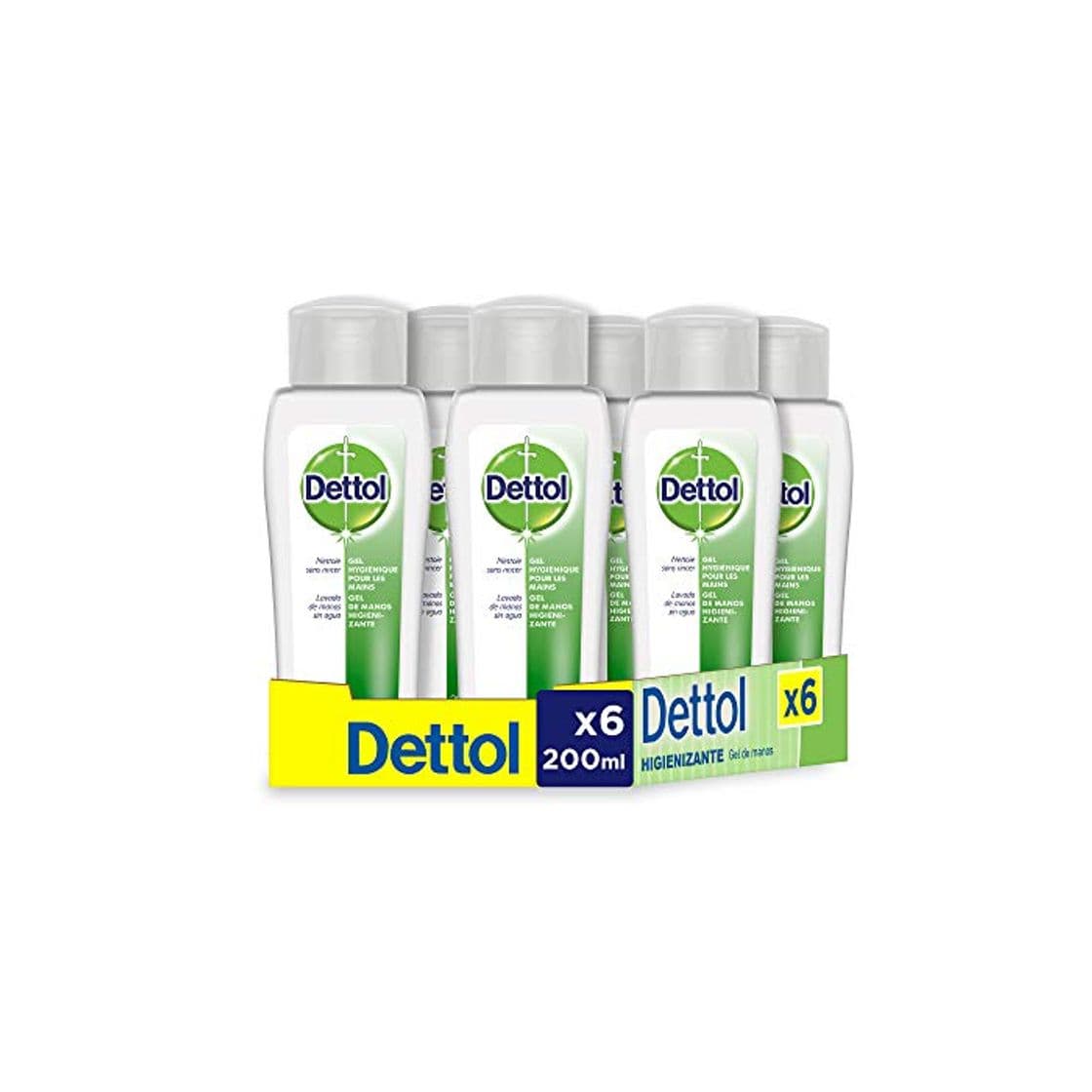 Product Dettol Gel hidroalcoholico higienizante de manos