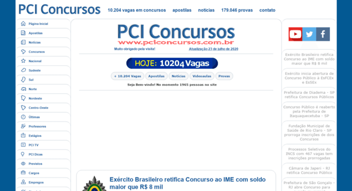 Moda PCI Concursos - Informações sobre Concursos Públicos 