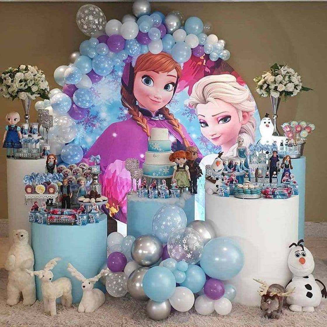 Moda Tema da Frozen❄️