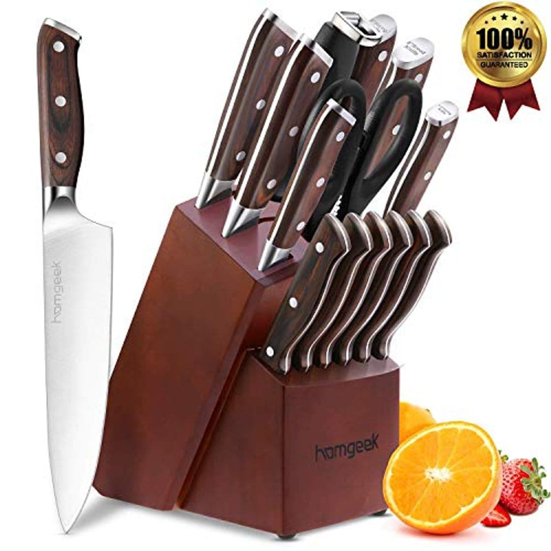 Place homgeek Cuchillo de Cocina Profesionales