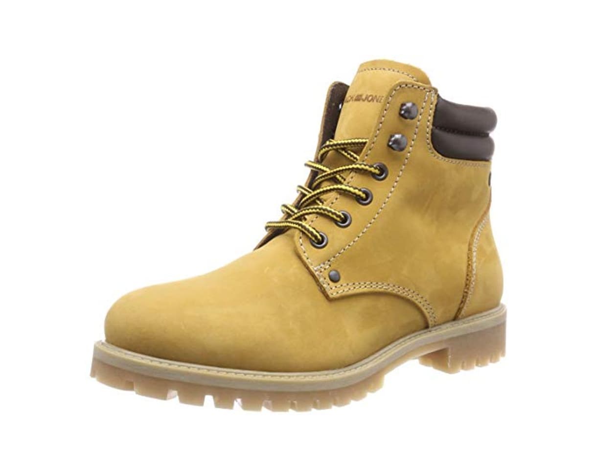 Fashion JACK & JONES Jfwstoke Nubuck Boot Noos, Botas Clasicas para Hombre, Amarillo