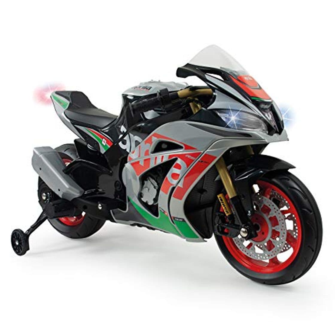 Place INJUSA- Aprilia 12V Moto Racing para Niños de más de 3 Años,