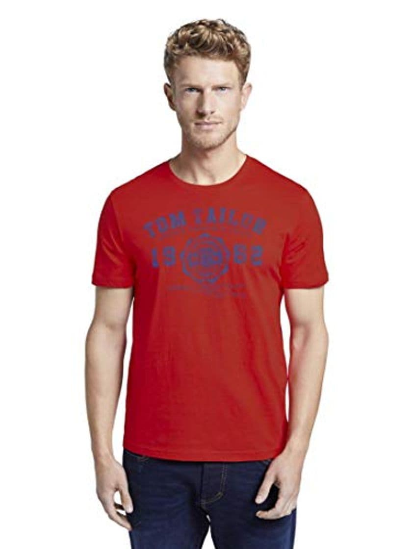 Fashion Tom Tailor Logo T-Shirt Camiseta