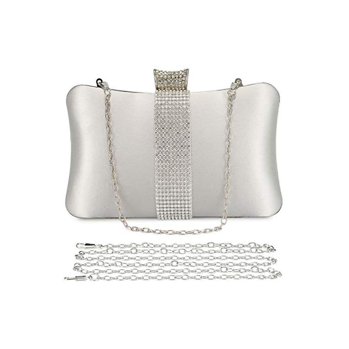 Fashion UBORSE Bolso de Fiesta Carteras de Mano Diamantes Bolsas de Embrague del