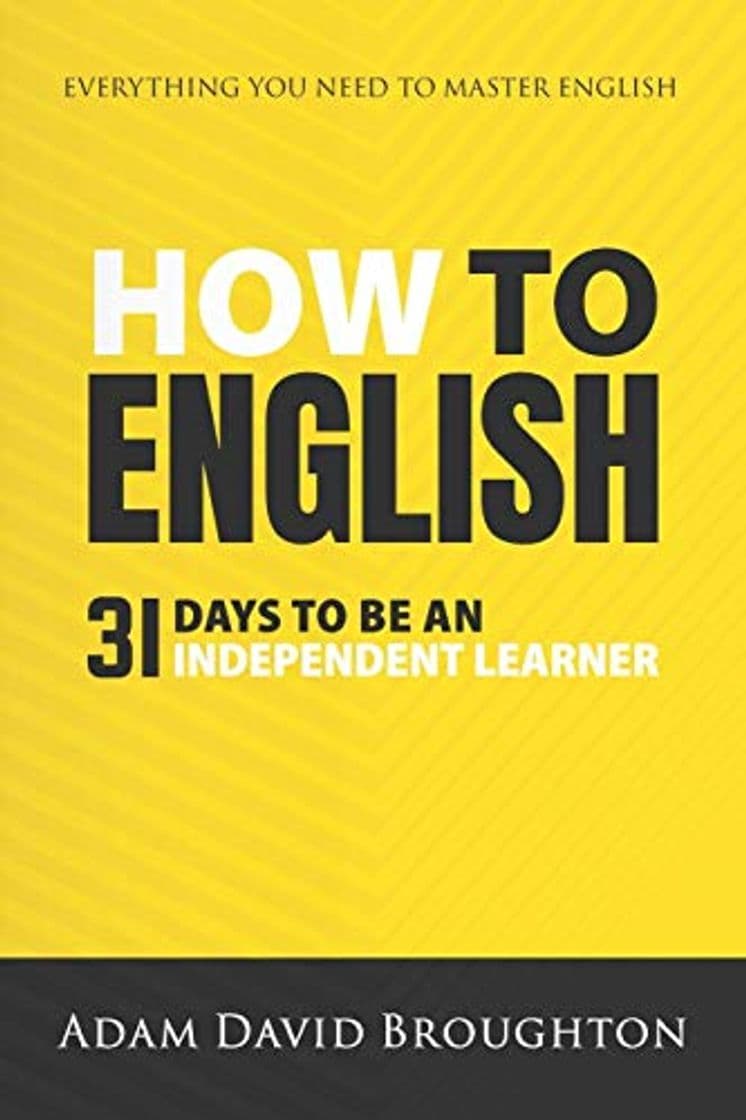 Book How To English: 31 Days to be an independent learner