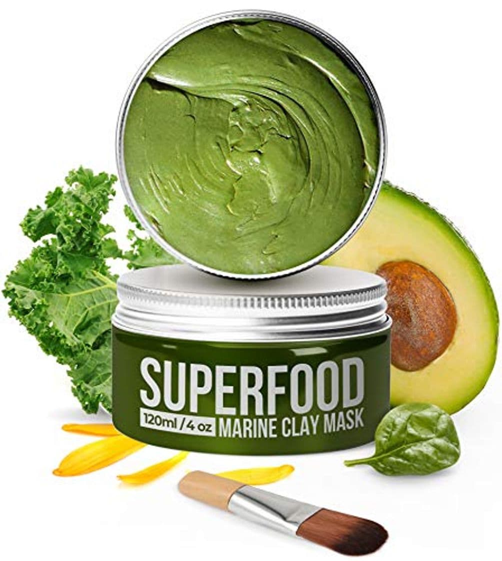 Product Mascarilla antiestrés relajante de lodo del mar muerto con Aguacate y Superalimentos