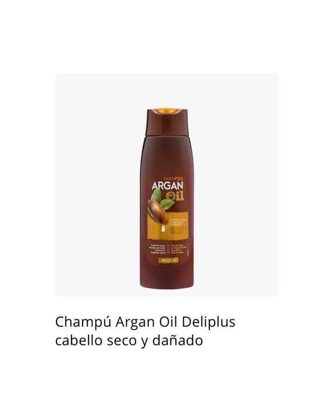 Product Champú aceite de argan