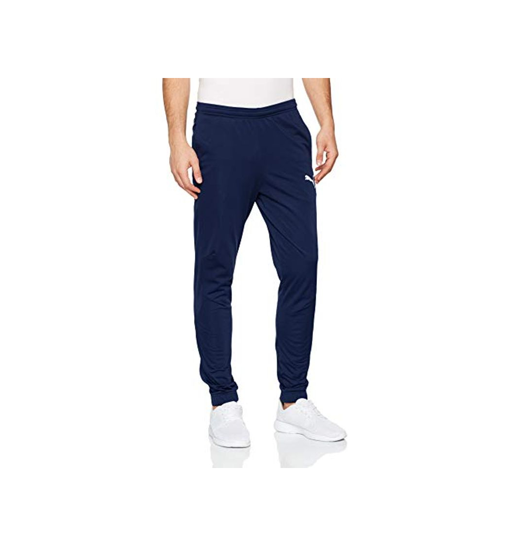 Moda PUMA Liga Sideline Poly Core Pantalón, Hombre, Azul