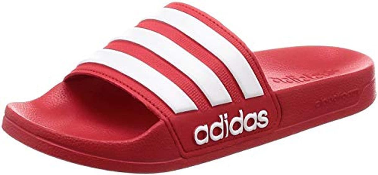 Fashion Adidas Adilette Shower Chanclas Hombre, Rojo