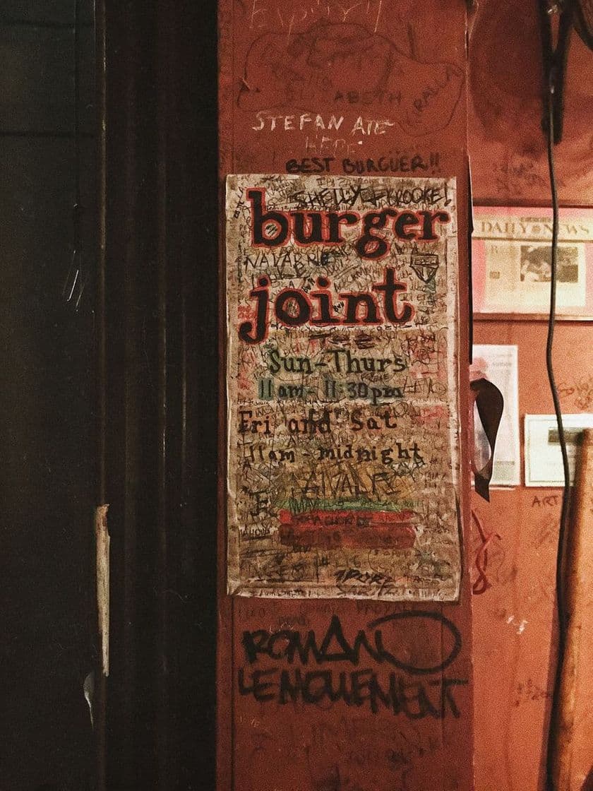 Restaurants Burger Joint