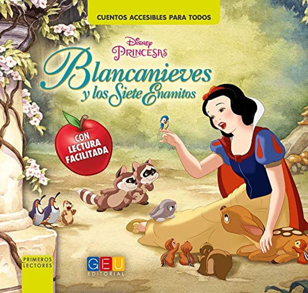 Libro Blancanieves y Los Siete Enanitos - Lectura facilitada (Niños 3 a 5 años)