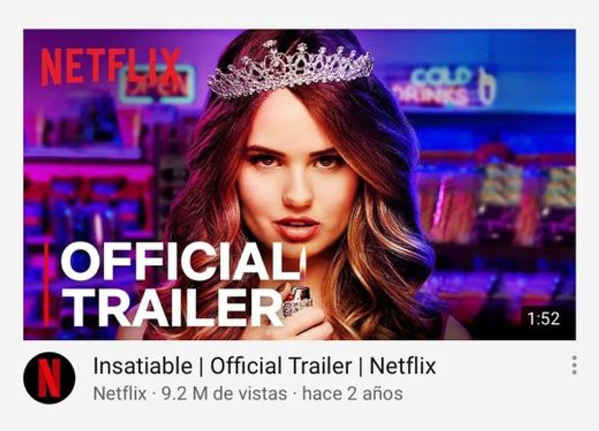 Moda Insatiable | Official Trailer | Netflix - YouTube