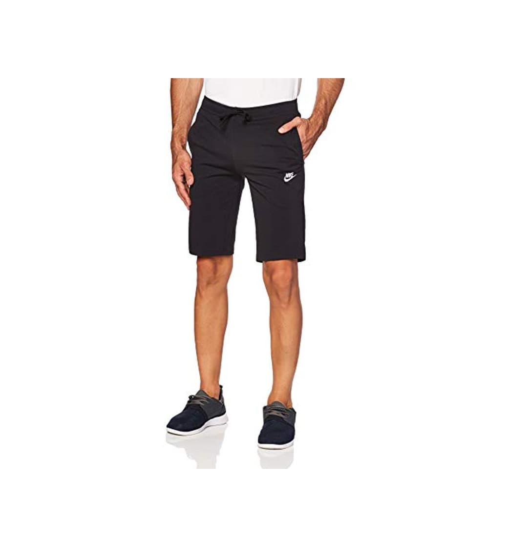 Moda NIKE M NSW Short JSY Club Pantalones Cortos de Deporte, Hombre, Negro