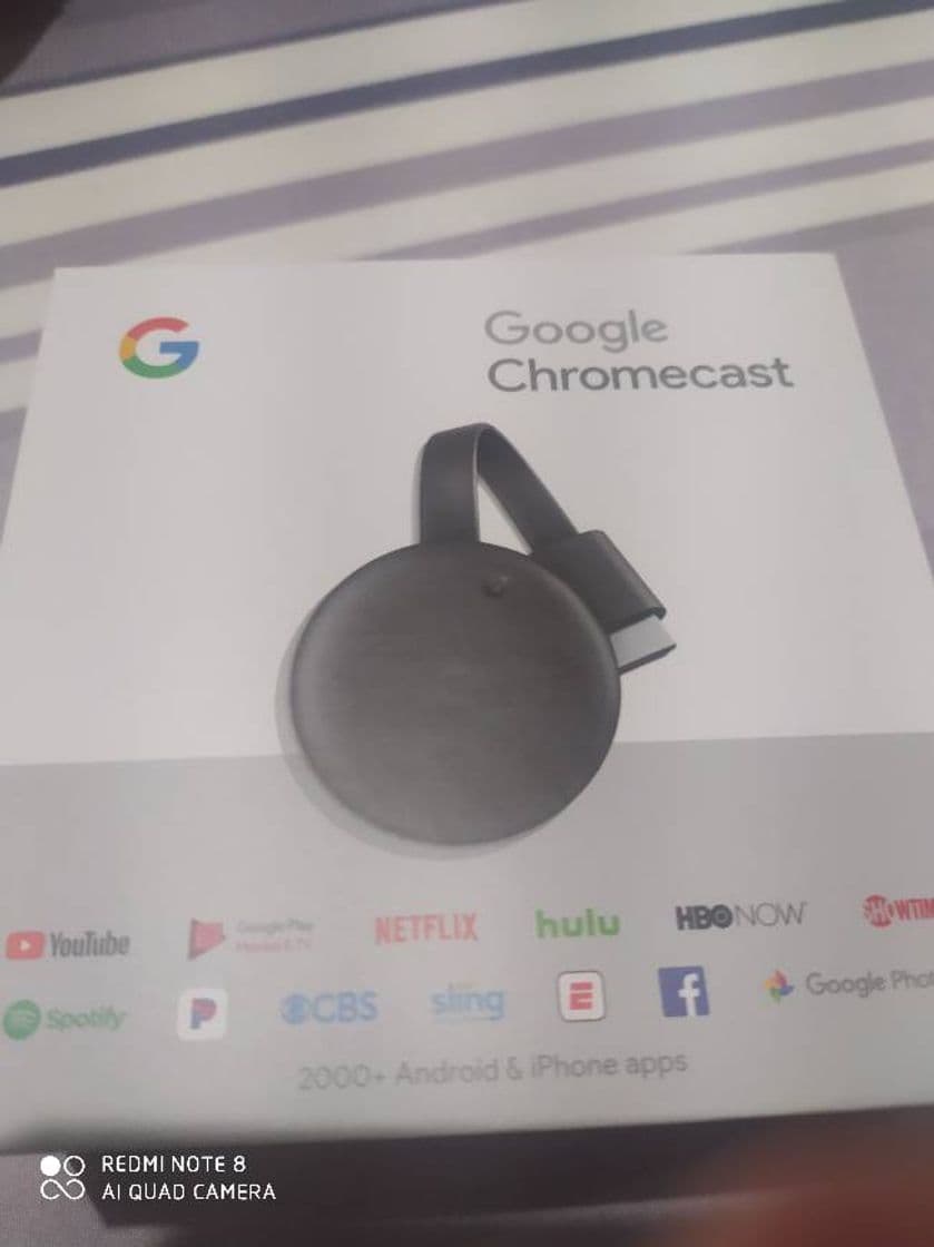 Producto Google chromecast