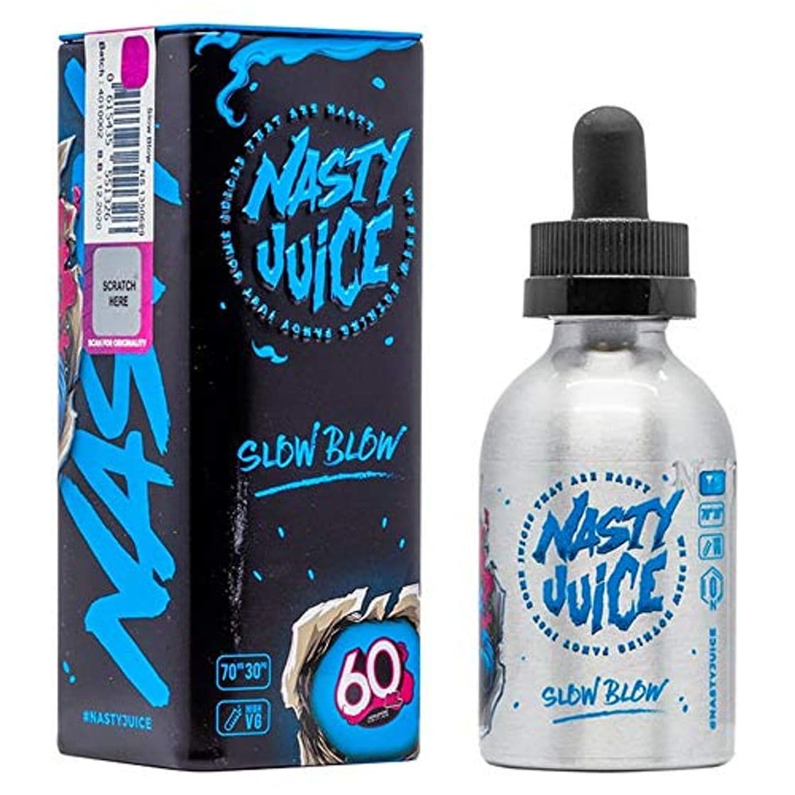 Producto E-liquid Slow Blow de Nasty Juice 60ml – sabor a limonada de