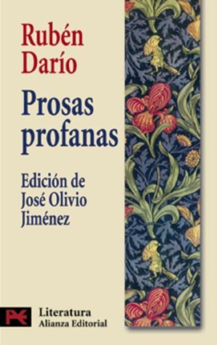 Book Prosas profanas