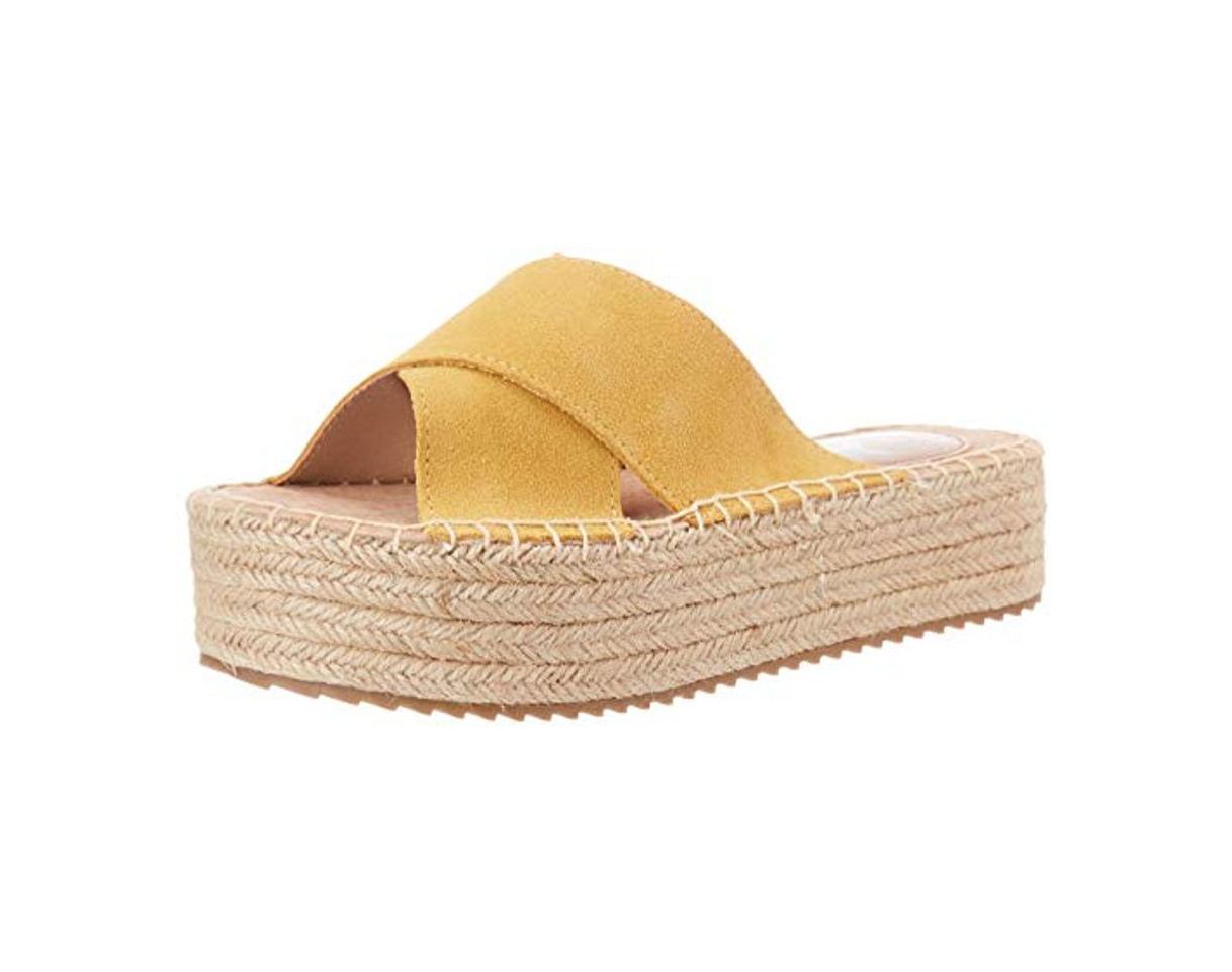 Product XTI 49134.0, Sandalias con Plataforma para Mujer, Amarillo