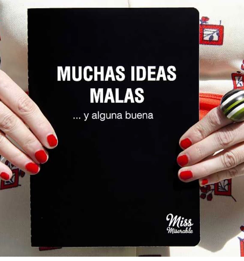 Moda Cuaderno Muchas Ideas Malas y Alguna Buena