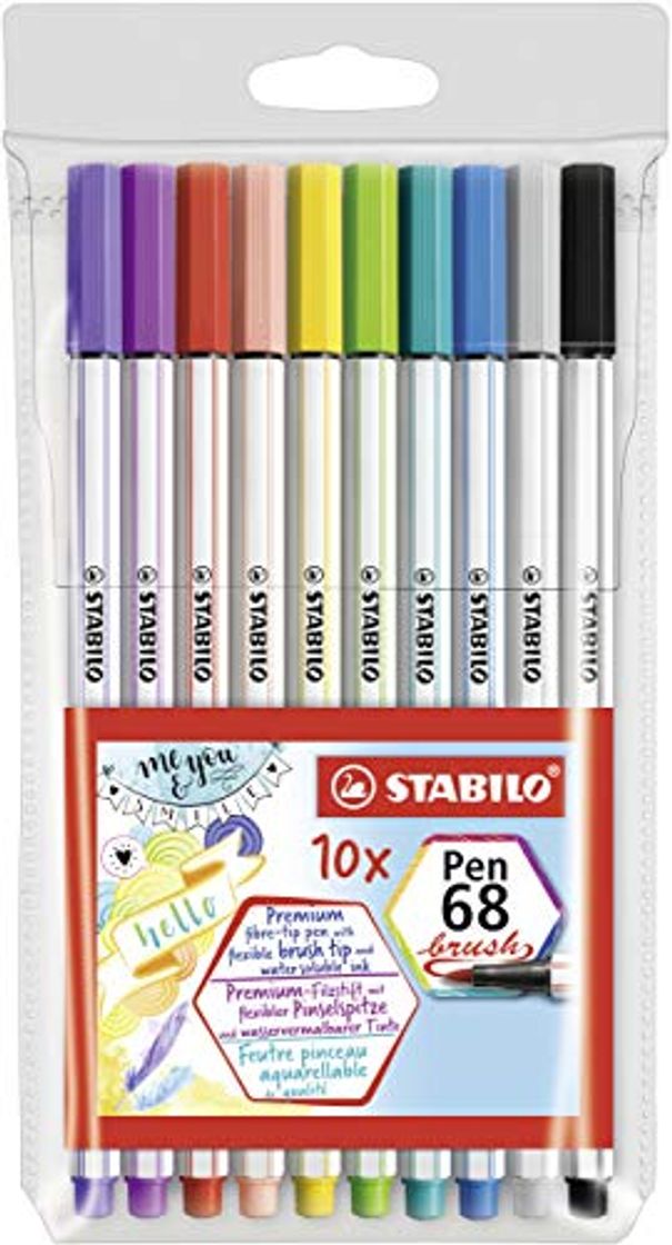 Lugar Rotulador punta de pincel STABILO Pen 68 brush