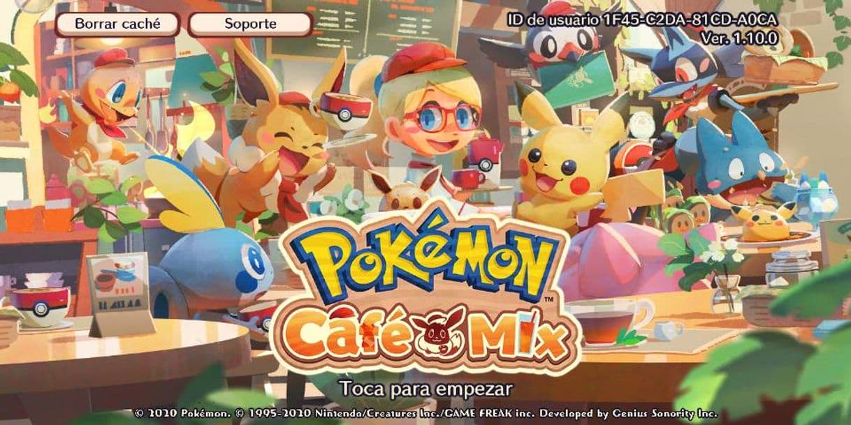 App Pokémon Café Mix