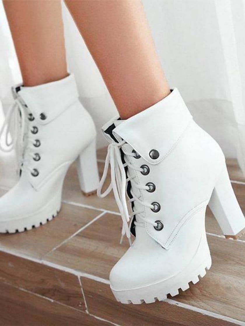 Moda Botas blancas