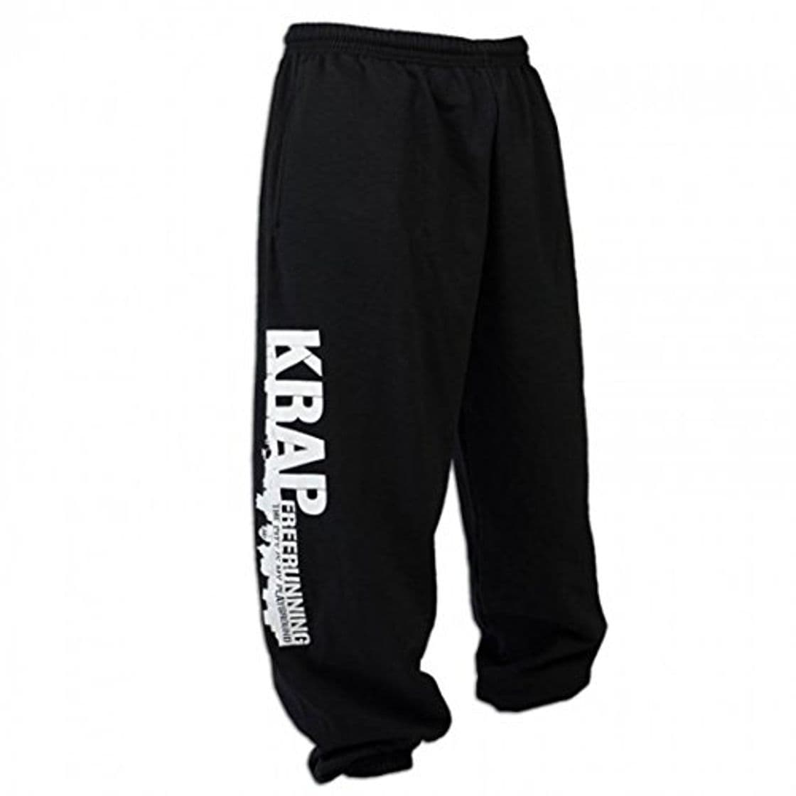 Fashion KRAP Pantalones Freerunning Negro