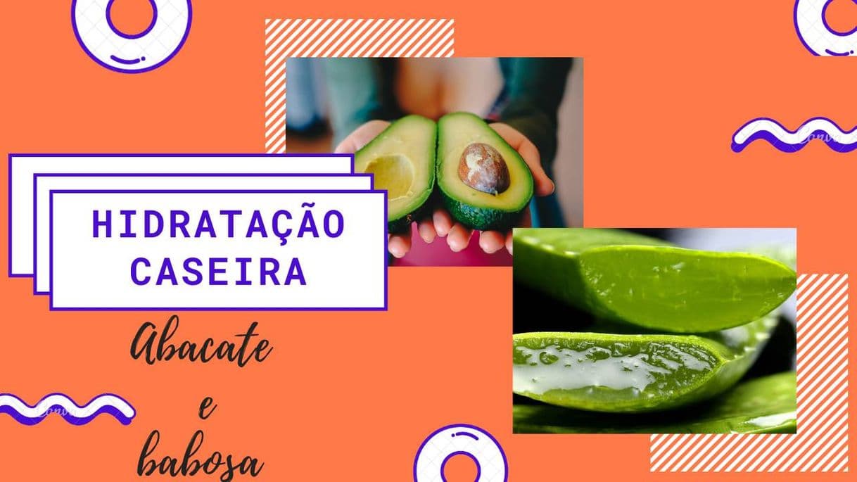 Moda Hidratação caseira de babosa com abacate 