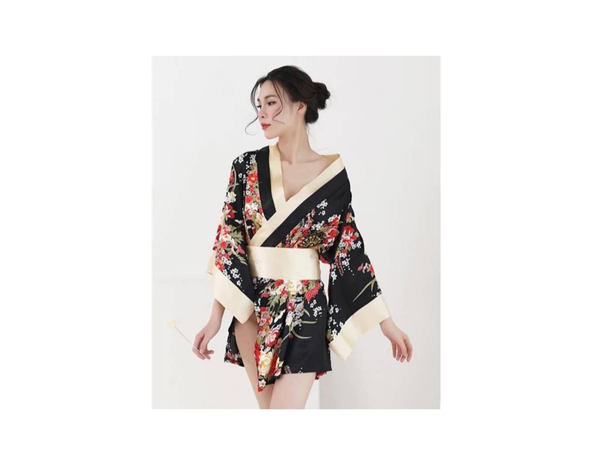 Moda Yukata corto de mujer