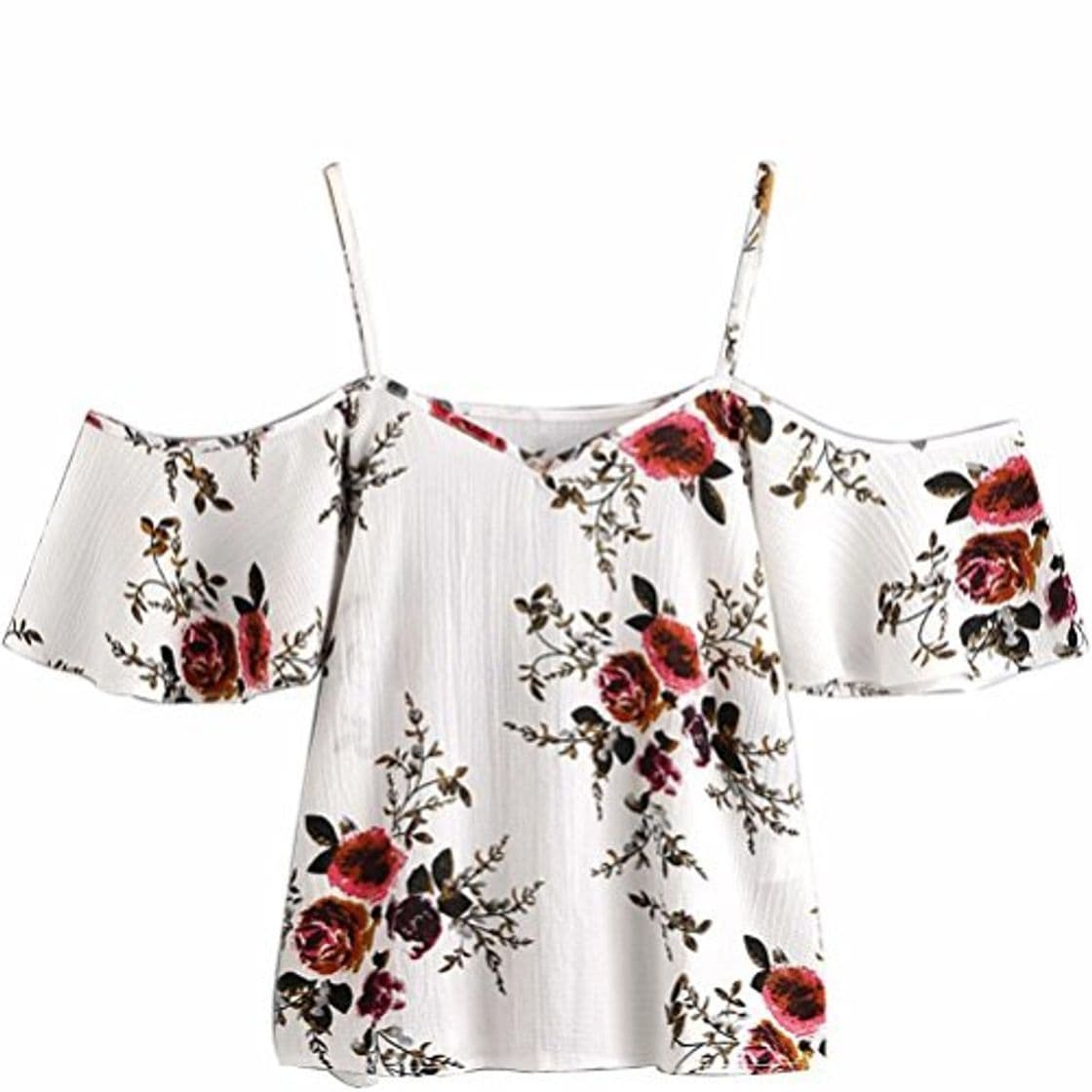 Producto Blusa Sexy Mujer Camisetas sin Mangas de Verano de Mujeres Blusas Florales