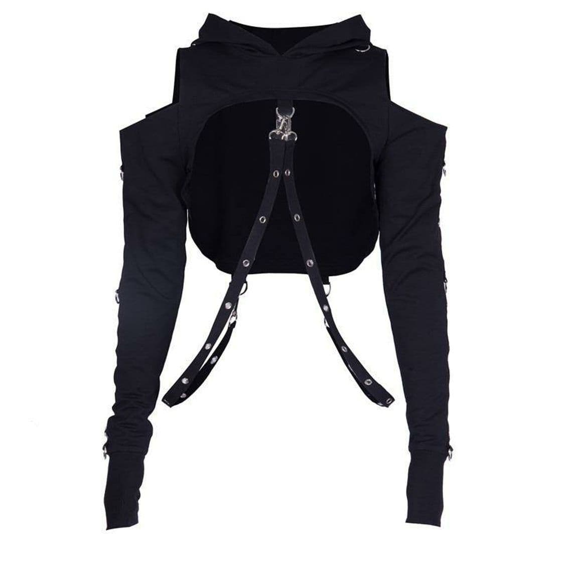 Moda DARK PUNK HOODIE