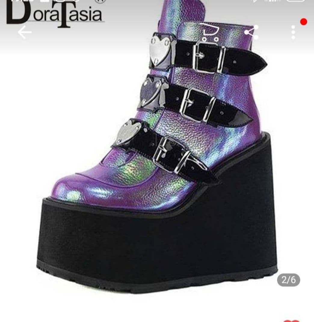 Moda Botas de plataforma de estilo alternativo