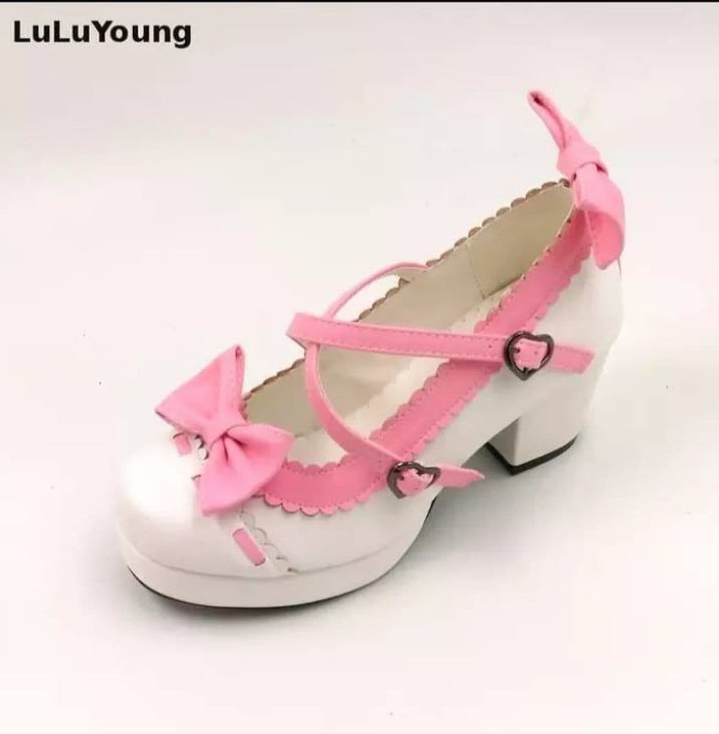 Moda Zapatos Sweet Lolita blancos