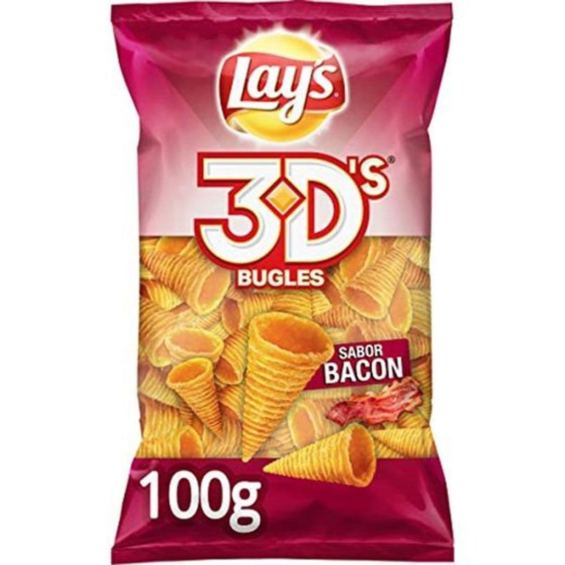 Producto Lay's Bugles 3D's Bacón