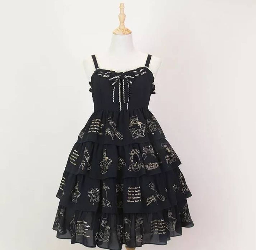 Moda Vestido Lolita vintage