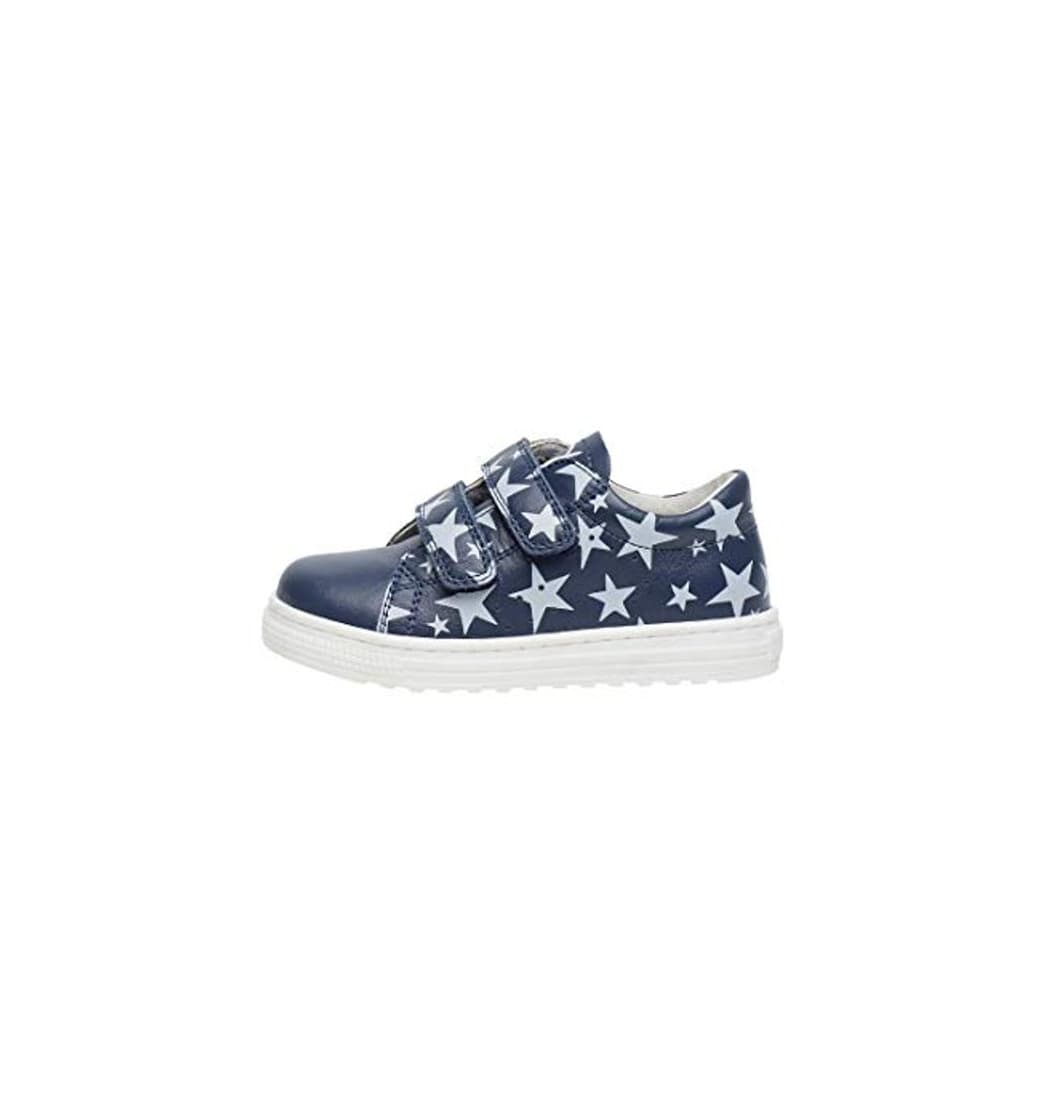 Moda Naturino SAIA VL-Sneaker con Estampado de Estrellas Azul Size