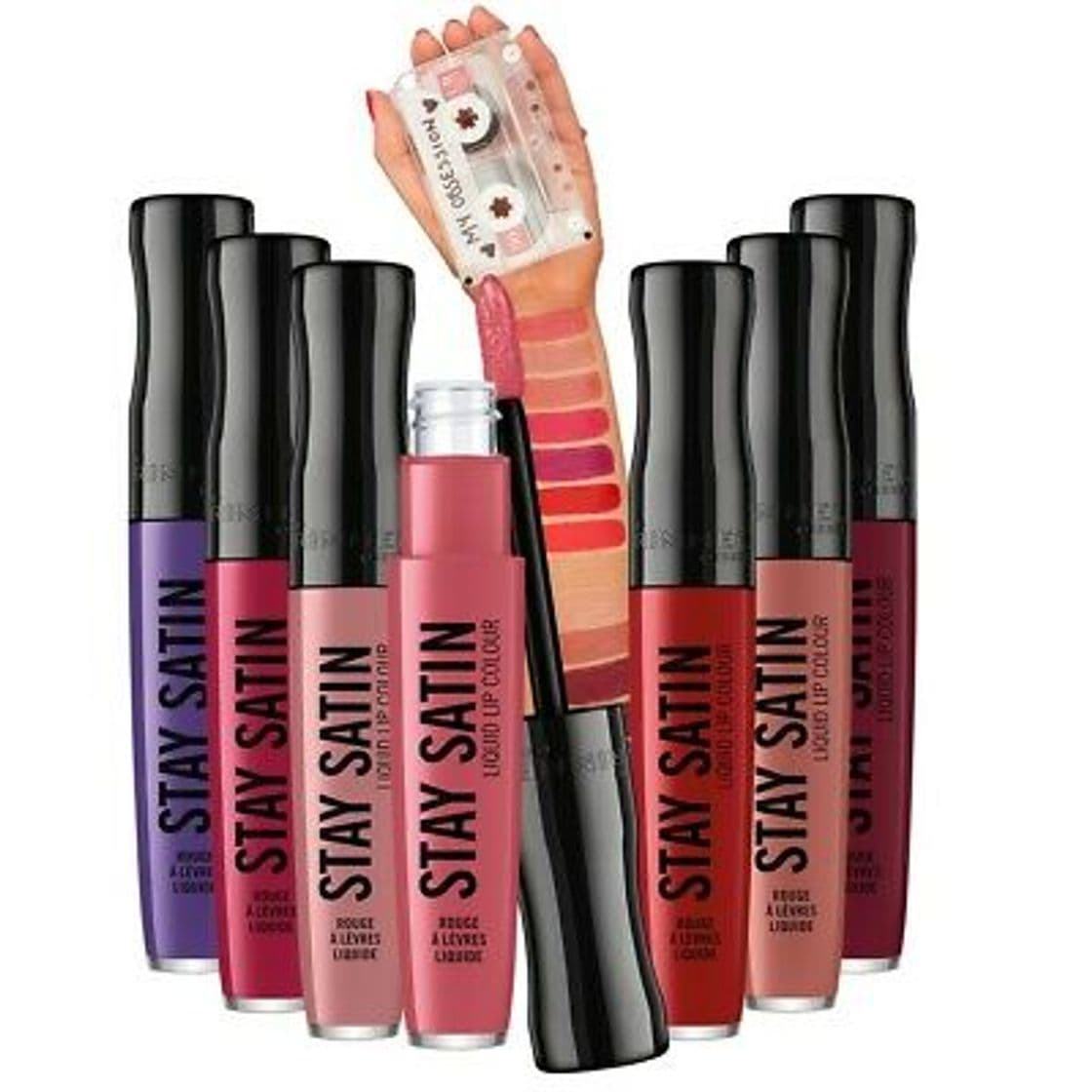 Product Rimmel London Stay Satin Liquid Lip Colour 

